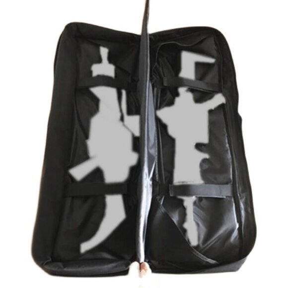 37" RUSECK Tactical Double Rifle Bag Gun Range Padded Soft Case Backpack - Picture 3 of 10